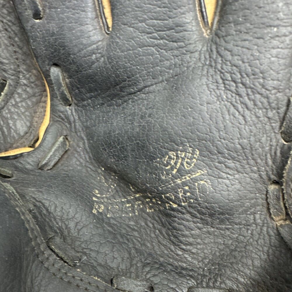 Rawlings Gold Glove Series PRO-115B 11.5" Leather Baseball Glove Black Tan - Picture 10 of 12